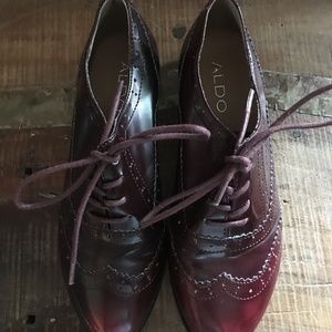 Aldo Tie Loafers Women